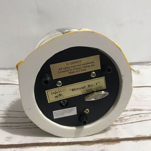 Disney Enesco Beauty And The‎ Beast Snow Globe MINUET NO. 1 Snow Globe Music Box - Picture 9 of 13